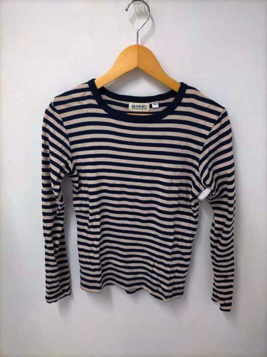 BEAMS BOY(ビームスボーイ) 22SS フライス 1cm ボーダー Tシャツ レディース ONE SIZE