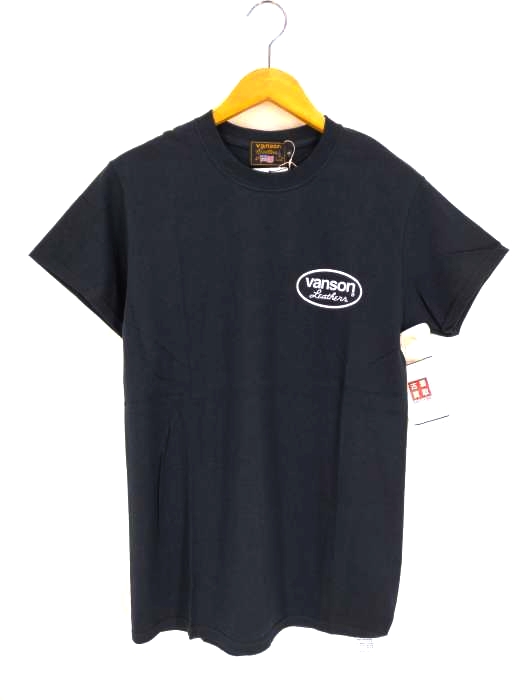 VANSON(バンソン) ロゴプリント 半袖Tシャツ メンズ  S