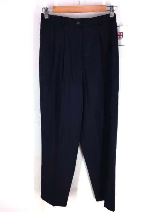 ダックスロンドン DAKS LONDON 2タックウールテーパードパンツ レディース  72~76