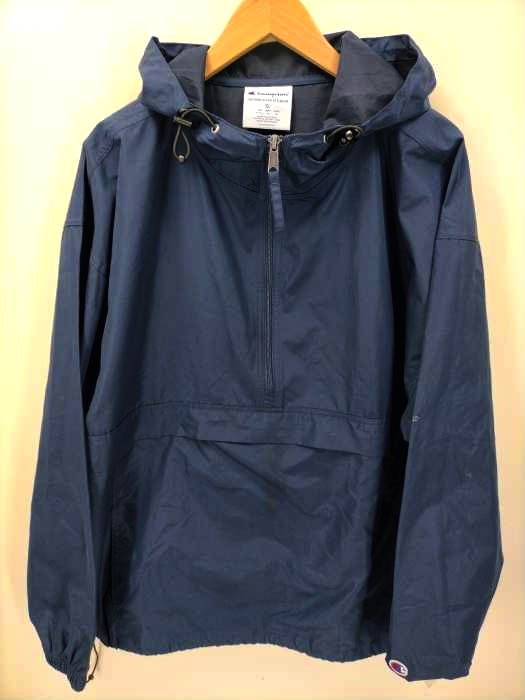 Champion(チャンピオン) ハーフジップ アノラックジャケット メンズ JPN：XL