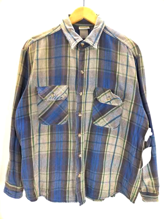 ファイブブラザー FIVE BROTHER 90S チェック ネルシャツ メンズ JPN：L