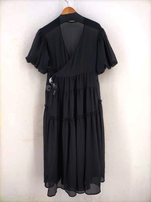 メゾンスペシャル MAISON SPECIAL 22SS 2WAY シアーティア―ドワンピース レディース FREE
