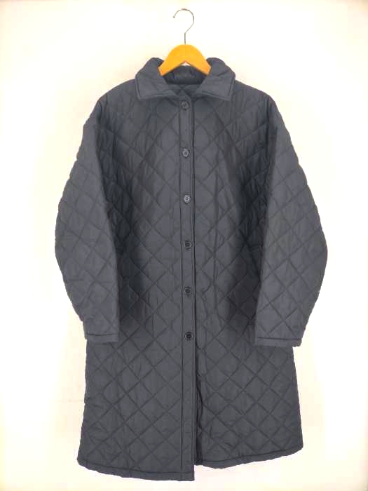 ダブルクローゼット w closet キルティングロングコート レディース  M