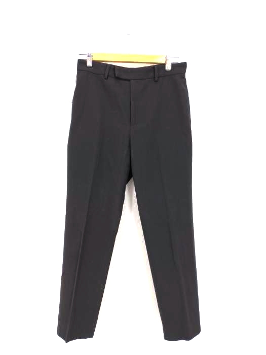 ユナイテッドアローズ UNITED ARROWS ウール レーヨン混 ノータック テーパードスラックス レディース JPN：40