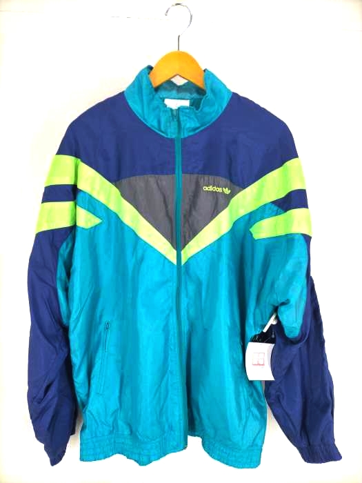 アディダス adidas マルチカラー ジップアップジャケット メンズ import：L
