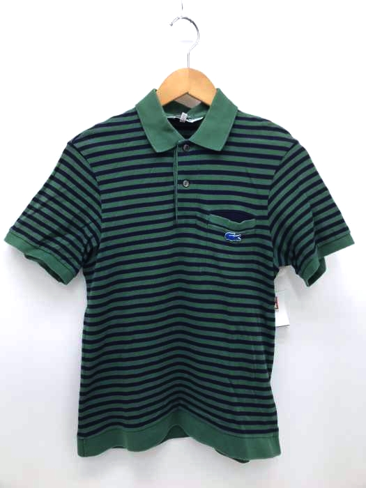 CHEMISE LACOSTE(シュミーズ ラコステ) ボーダーポロシャツ メンズ JPN：3