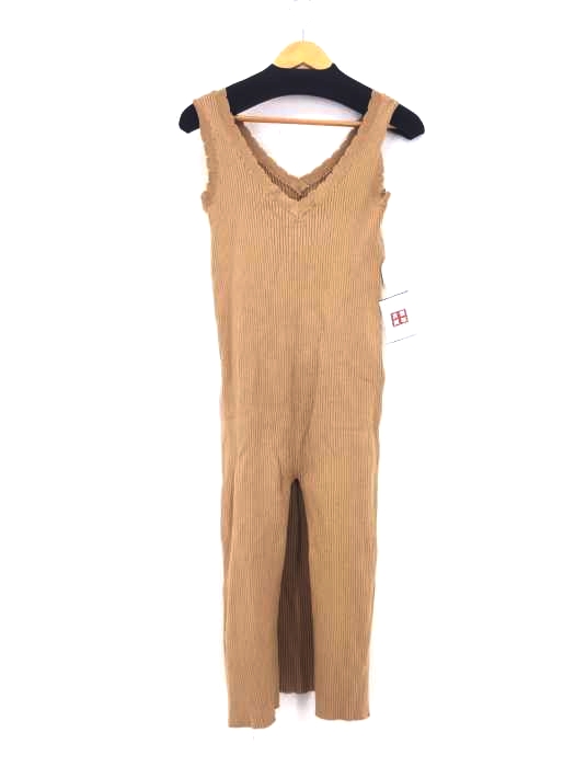 Sea Room lynn(シールームリン) VネックRIBニットドレス レディース JPN：S