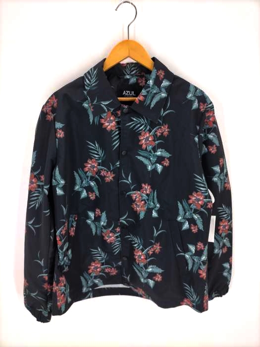 AZUL by moussy(アズールバイマウジー) 21SS ALOHA COACH JACKET メンズ JPN:M