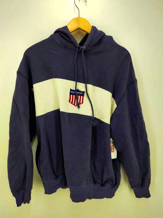 POLO SPORT RALPH LAUREN(ポロスポーツラルフローレン) 裏起毛ブランドロゴプルオーバーパーカー メンズ LL