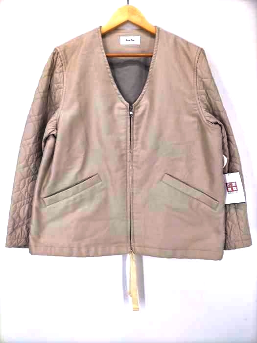 USED古着(ユーズドフルギ) {{Ernie Palo}} Quilting Sleeve Zip Blouson メンズ EUR：46