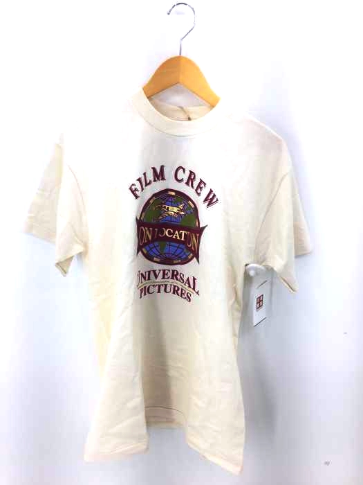 USED古着(ユーズドフルギ) UNIVERSAL FILM CREW T-shirt メンズ import：L