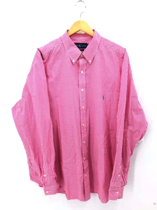 RALPH LAUREN(ラルフローレン) CLASSIC FIT ギンガムチェックシャツ メンズ 2XB