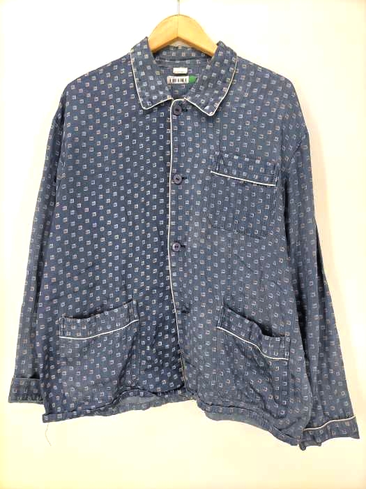 USED古着(ユーズドフルギ) コットンレーヨン混総柄パジャマシャツ メンズ  5/140