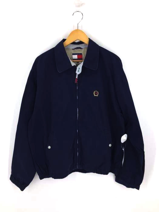 TOMMY HILFIGER(トミーヒルフィガー) ロゴ刺繍ブルゾン メンズ import：M
