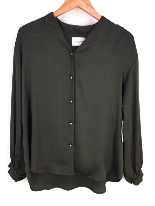 UNITED ARROWS(ユナイテッドアローズ) UBCB キューブボタン Vネック ブラウス レディース  36