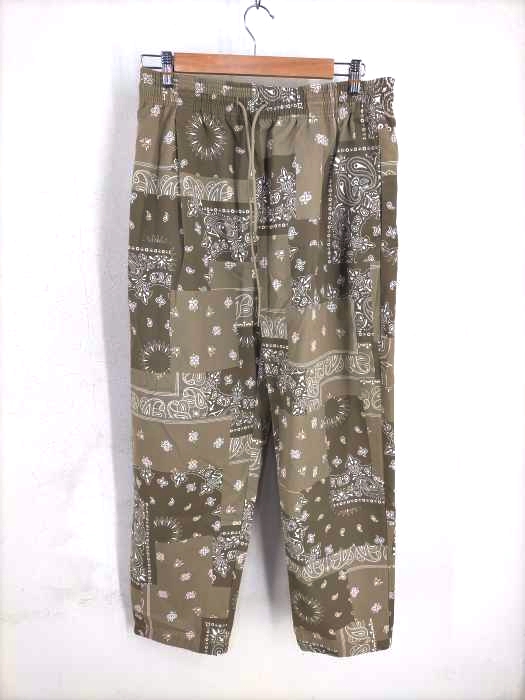 FREAKS STORE(フリークスストア) 20SS ペイズリー柄 イージパンツ メンズ JPN：L