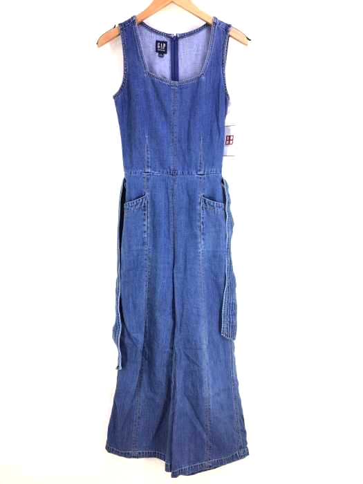 GAP DENIM(ギャップデニム) デニムフレアオーバーオール レディース 2