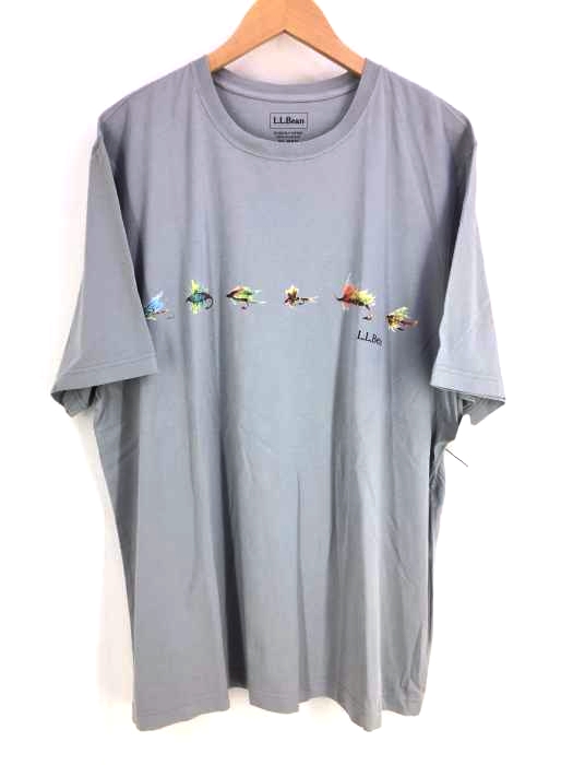 L.L.Bean(エルエルビーン) プリントクルーネックTシャツ メンズ  XL