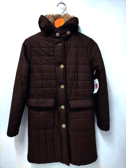 Mackintosh(マッキントッシュ) キルティングコート 中綿 裏ボア フード 34 XS 茶 ブラウン /EK レディース  34（XS）
