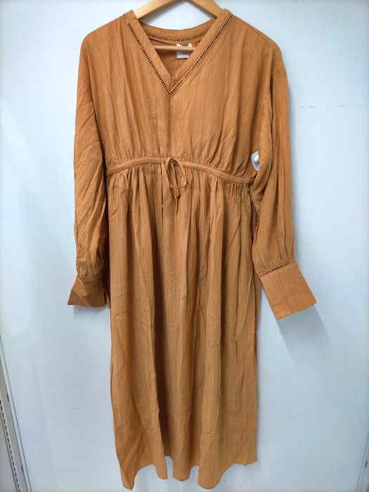 USED古着(ユーズドフルギ) HEY life store V-neck gathered dress レディース FREE
