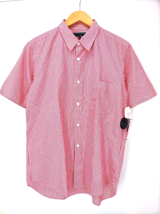 COMME des GARCONS HOMME(コムデギャルソンオム) AD2008 ストライプ S/S シャツ メンズ JPN：M