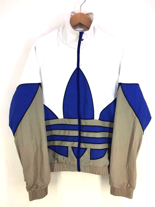 adidas Originals(アディダスオリジナルス) ビッグ トレフォイル ウーブン トラックトップ メンズ  M