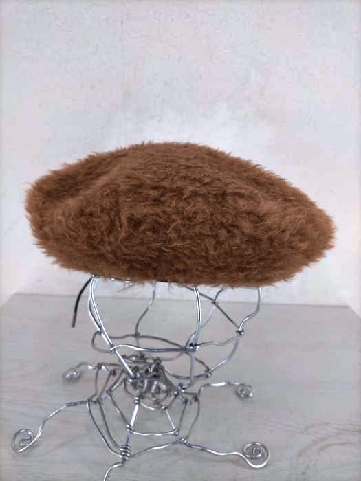 BLACK by moussy(ブラックバイマウジー) fake fur beret レディース  FREE