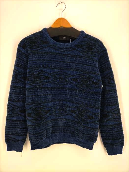 AZUL by moussy(アズールバイマウジー) CHIMAYO MOLE C/N KNIT メンズ  S