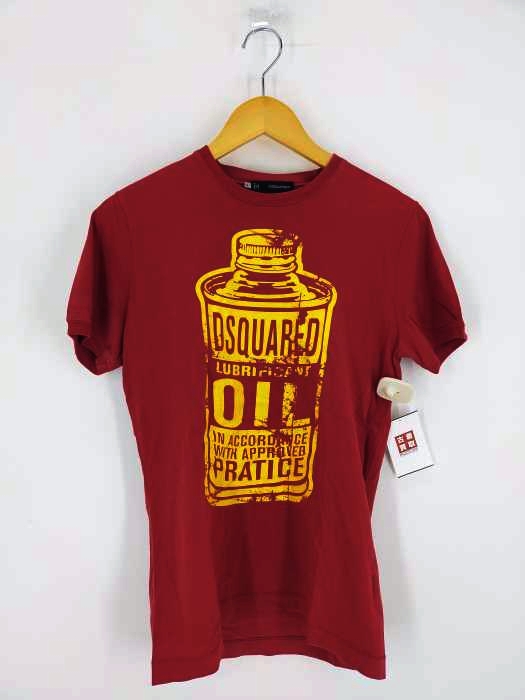 ディースクエアード DSQUARED2 OIL缶Tシャツ メンズ import：S