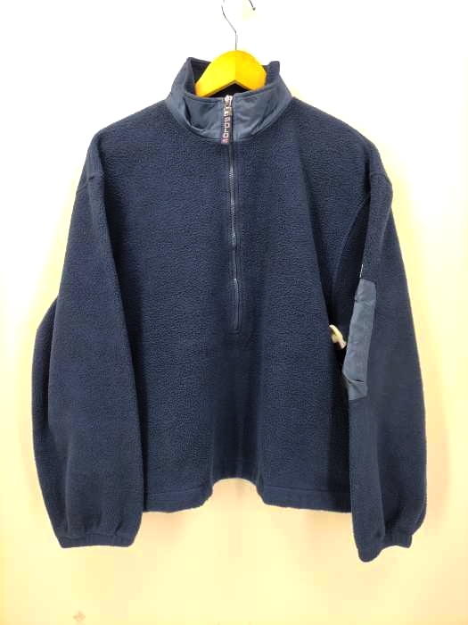 ポロスポーツラルフローレン POLO SPORT RALPH LAUREN 90S ナイロン切替 ハーフジップフリースジャケット メンズ JPN：M