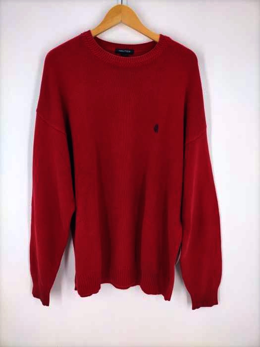 ノーティカ NAUTICA 刺繍コットンニット メンズ JPN：XL