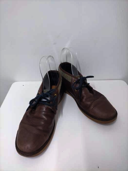 フレッドペリー FRED PERRY Leather Mid Boot メンズ JPN：26