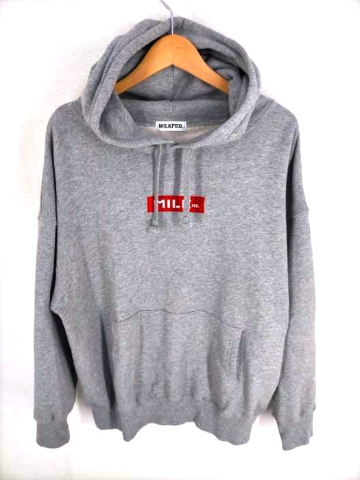 ミルクフェド MILK FED S BAR SWEAT HOODIE メンズ 表記無