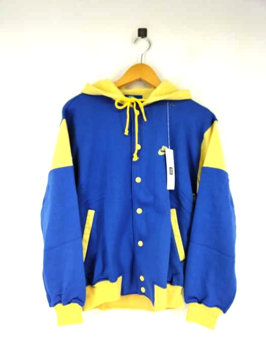 ナイキ NIKE 80-90S 日本製 スナップボタン 2トーン パーカー メンズ  L
