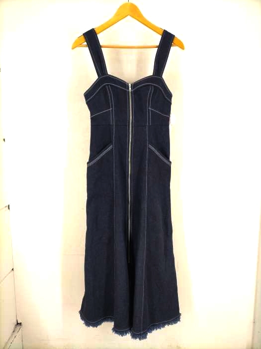 ユーズドフルギ USED古着 デニムワンピース レディース 表記無