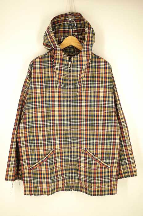 J.CREW(ジェイクルー) チェック柄 ジップアップパーカー シャツ メンズ トップス パーカー