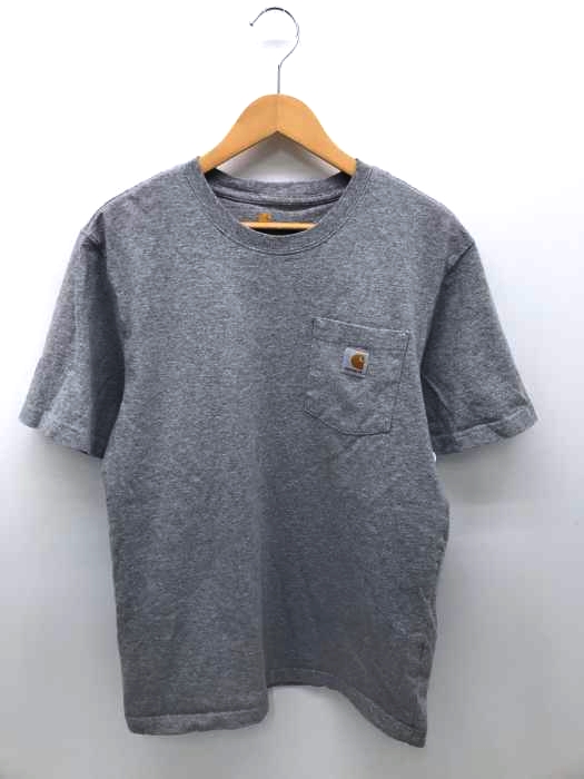 Carhartt(カーハート) ロゴ刺繍 クルーネックTシャツ メンズ JPN:M