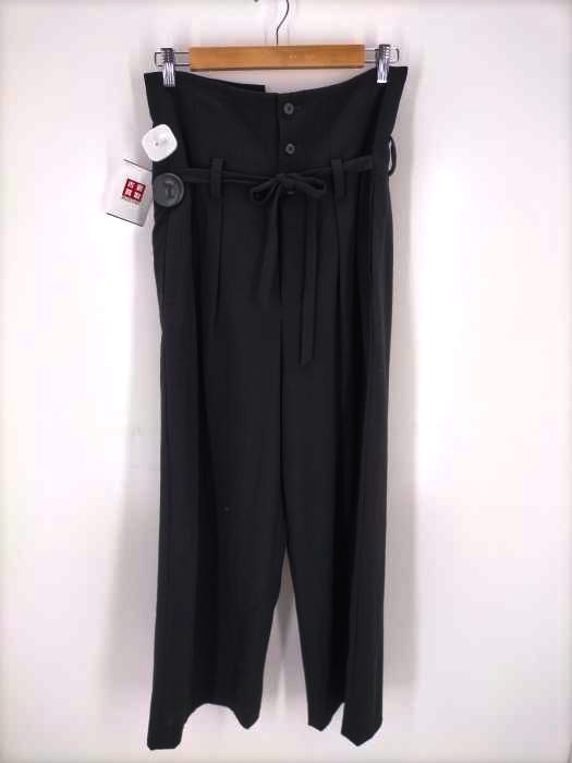 ETHOSENS(エトセンス) EMBOSSED HIGH-WAISTED SLACKS メンズ 表記無