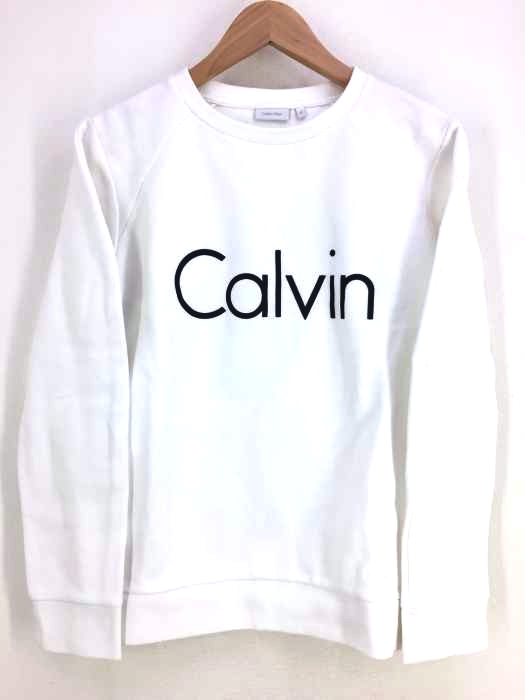CALVIN KLEIN(カルバンクライン) ロゴプリントスウェット メンズ M