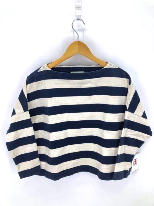 Traditional Weatherwear(トラディショナルウェザーウェア) BIG MARINE BOATNECK SHIRT レディース JPN：S