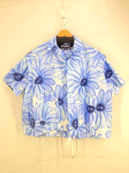 JACQUEMUS(ジャックムス) PRINT BLUE FLOWERS メンズ 46