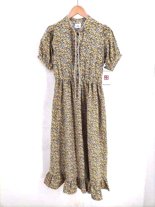 merry jenny(メリージェニー) 21SS floralボウタイパフワンピース レディース FREE