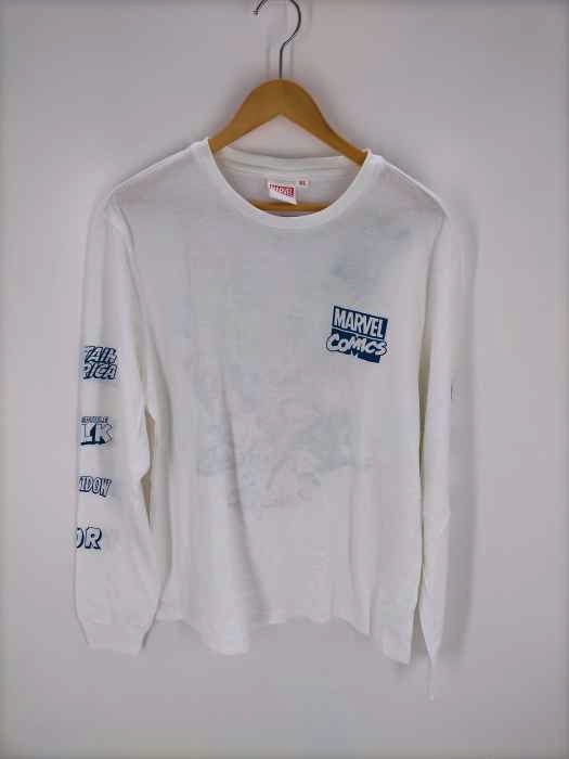MARVEL(マーベル) バックプリント ロングスリーブTシャツ メンズ JPN：XL