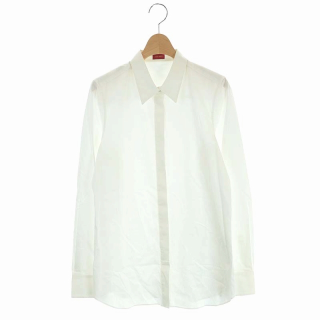 DES PRES(デプレ) デプレ DES PRES トゥモローランド 20AW シャツ コンパクトコットン スタンダード 長袖 36 白 ホワイト /AO ■OS レディース レディース  36（日本サイズ相当M)