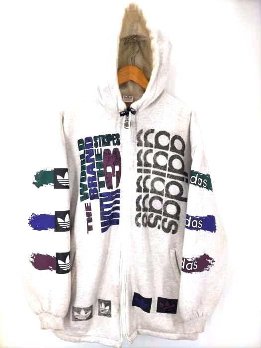adidas Originals(アディダスオリジナルス) 90s トレフォイルロゴ 裏地ボアパーカー メンズ JPN：0