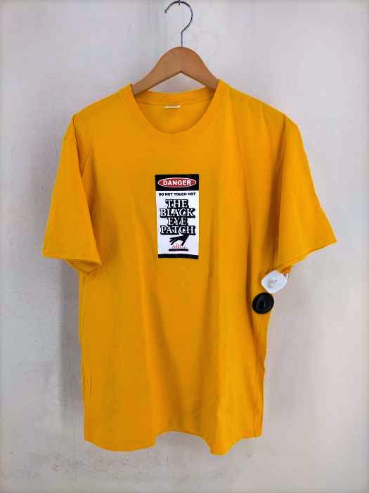 THE BLACK EYE PATCH(ザブラックアイパッチ) DANGER プリント半袖Tシャツ メンズ JPN：L