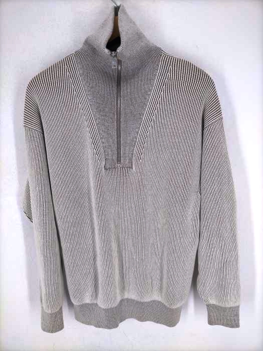 AURALEE(オーラリー) 20SS SUPER HARD TWIST RIB KNIT HALF ZIP P/O レディース  0