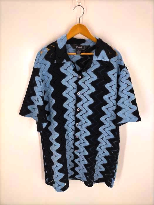USED古着(ユーズドフルギ) 90S 韓国製 ニットシャツ レディース import:XL