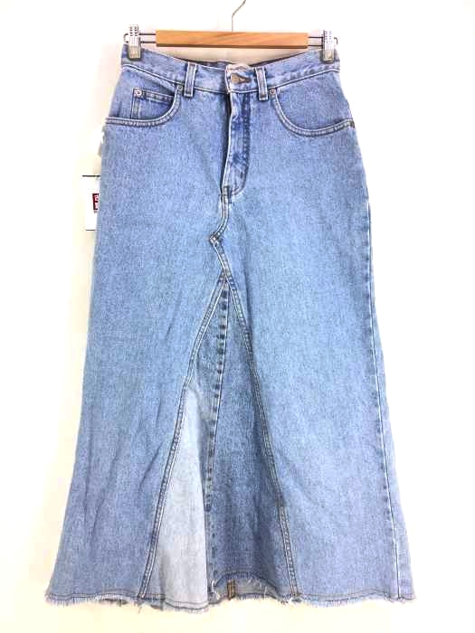 USED古着(ユーズドフルギ) LONDON JEAN カットオフデニムスカート再構築 カットオフ デニムスカート レディース  6