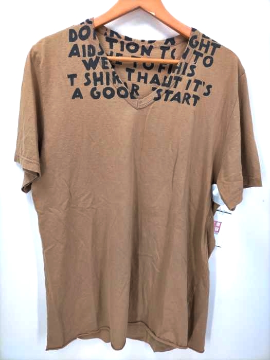 Martin Margiela(マルタンマルジェラ) AIDS エイズTシャツ 英字プリント メンズ JPN：1